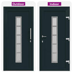 Porta Frontale Antracite PVC