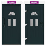 Porta Frontale Antracite PVC