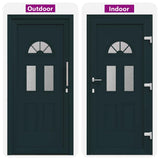 Porta Frontale Antracite PVC