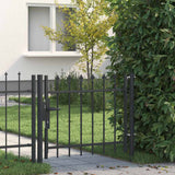 Cancello per recinzione Grigio 100 x 75 cm