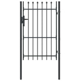Cancello per recinzione Grigio 100 x 150 cm