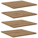 Scaffale 3 livelli 4 pcs 40 x 40 x 1,5 cm Legno truciolato