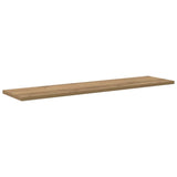 Scaffale 3 livelli 4 pcs 80 x 20 x 1,5 cm Legno truciolato