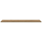 Scaffale 3 livelli 4 pcs 80 x 20 x 1,5 cm Legno truciolato