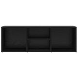 Párnázott tárolópad Rovere nero 102 x 35 x 35 cm