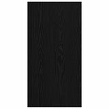 Set mobile TV Rovere Nero 37 x 37 x 72 cm Legno truciolato