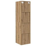Set mobile TV Rovere artigianale 37 x 37 x 142,5 cm