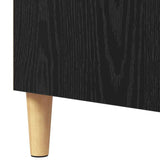 Credenza Rovere Nero 57 x 35 x 89.5 cm Legno truciolato