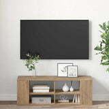 Set mobile TV 102 x 35 x 35 cm Rovere artigianale
