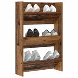 Mobile per scarpe con lo scaffale Legno vecchio 60 x 18 x 90 cm