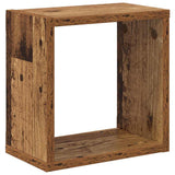 Scaffali da parete 4 pcs Legno vecchio Legno truciolato