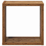 Scaffali da parete 4 pcs Legno vecchio Legno truciolato