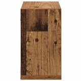 Scaffali da parete 4 pcs Legno vecchio Legno truciolato