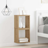 Scaffali da parete 2 pcs Rovere artigianale 26 x 15 x 26 cm