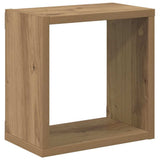 Scaffali da parete 2 pcs Rovere artigianale 26 x 15 x 26 cm
