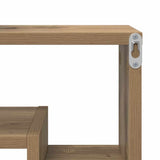 Scaffale da parete A parete rovere artigianale 82 x 15 x 51 cm