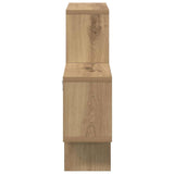 Scaffale da parete A parete rovere artigianale 82 x 15 x 51 cm