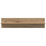 Scaffale da parete A parete 2 pcs Rovere artigianale