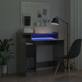 Scrivania Rovere nero 97 x 45 x 90 cm Legno truciolato