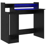 Scrivania Rovere Nero 97 x 45 x 90 cm Legno truciolato