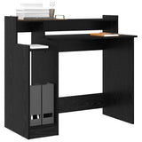 Scrivania Rovere Nero 97 x 45 x 90 cm Legno truciolato
