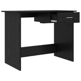 Scrivania Rovere Nero 100 x 50 x 76 cm Legno truciolato