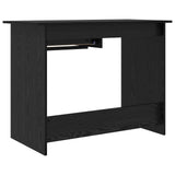 Scrivania Rovere Nero 100 x 50 x 76 cm Legno truciolato