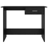 Scrivania Rovere Nero 100 x 50 x 76 cm Legno truciolato