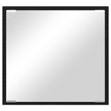 Specchio da bagno LED con specchio Rovere Nero 40 x 37 x 8.5 cm