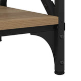 Tavolino da salotto rovere artigianale 80 x 45 x 45.5 cm