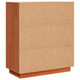 Credenza Marrone cerato 70 x 34 x 80 cm Pino massello
