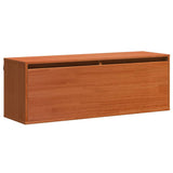 Armadietto a muro Marrone cerato 100 x 30 x 35 cm Pino massello