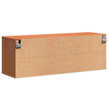 Armadietto a muro Marrone cerato 100 x 30 x 35 cm Pino massello