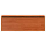 Armadietto a muro Marrone cerato 100 x 30 x 35 cm Pino massello