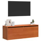 Armadietto a muro Marrone cerato 100 x 30 x 35 cm Pino massello