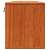 Armadietto a muro Marrone cerato 100 x 30 x 35 cm Pino massello