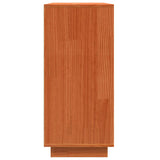 Credenza Rovere Marrone 111 x 34 x 75 cm Pino massello