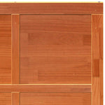 Porta del fienile Marrone Legno di pino massello