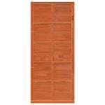 Porta del fienile Marrone Legno di pino massello