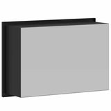 Nicchia per doccia Nero 30 x 20 x 9,5 cm Acciaio inossidabile