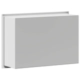 Nicchia per doccia Bianco 30 x 20 x 9,5 cm Acciaio inossidabile