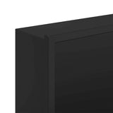 Nicchia per doccia Nero 60 x 20 x 9,5 cm Acciaio inossidabile