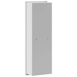 Nicchia per doccia Bianco 60 x 20 x 9,5 cm Acciaio inossidabile
