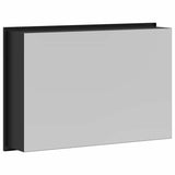 Nicchia per doccia Nero 45 x 30 x 9,5 cm Acciaio inossidabile