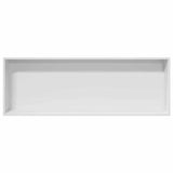 Nicchia per doccia Bianco 90 x 30 x 9.5 cm Acciaio inossidabile