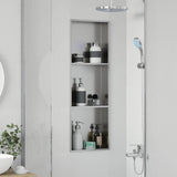 Nicchia per doccia Argento 90 x 30 x 9,5 cm