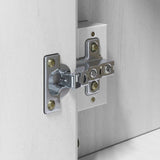 Mobile da Bagno con cassetto FLORO Bianco 35 x 30 x 90 cm