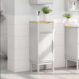 Mobile da Bagno con cassetto FLORO Bianco 35 x 30 x 90 cm