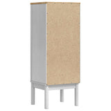 Mobile da Bagno con cassetto FLORO Bianco 35 x 30 x 90 cm