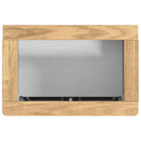 Armadio per Lavabo da Bagno FLORO Bianco 60 x 40 x 80 cm